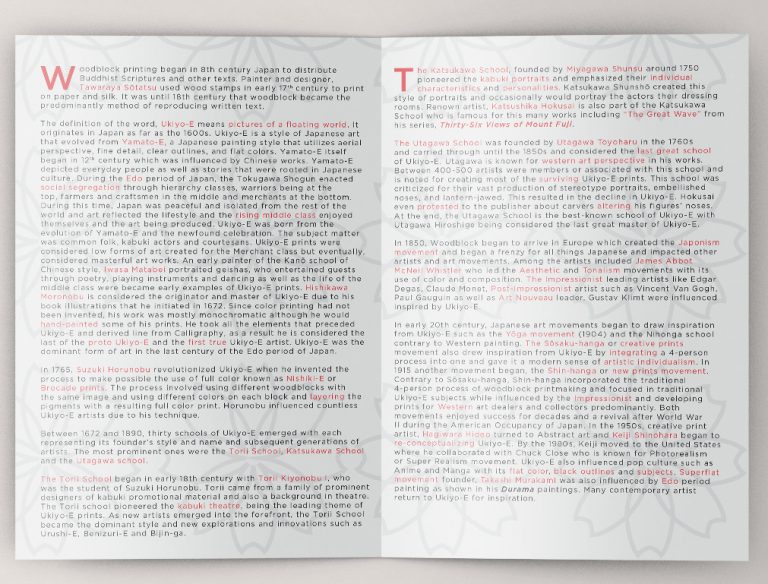 BFA Student Exhibition Brouchure Booklet Mockup (Internal Pages)